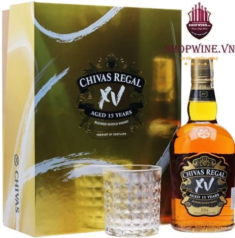  Rượu Chivas Regal XV Gift box 2020 