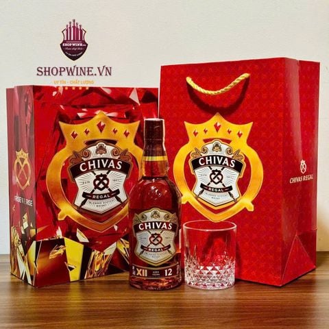  RƯỢU CHIVAS 12 NĂM HỘP QUÀ TẾT 2025 