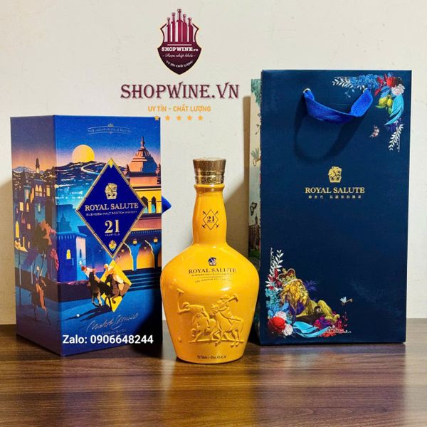  Rượu Chivas Royal Salute 21 Year Old World Polo Edition 