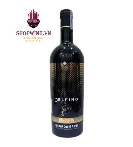  Rượu Vang Delfino Negroamaro 