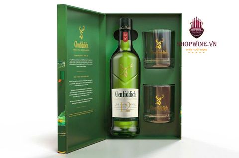 Rượu Glenfiddich 12 năm Hộp quà Tết 2025 