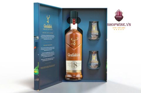  Rượu Glenfiddich 18 năm Hộp quà Tết 2025 