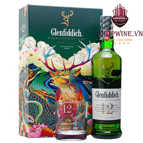  Rượu Glenfiddich 12 years old Gift box 