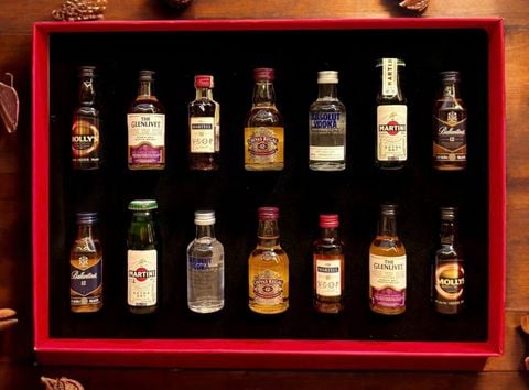  Set Rượu mini Whisky & Brandy 