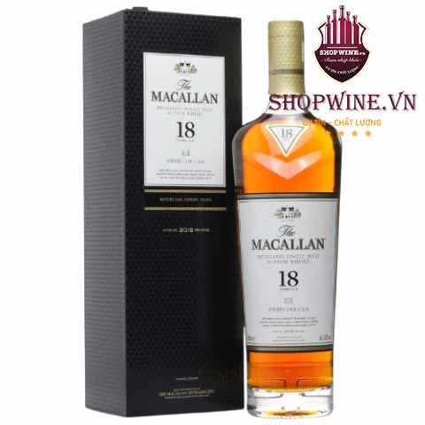  Rượu Macallan 18 Sherry Oak cask 