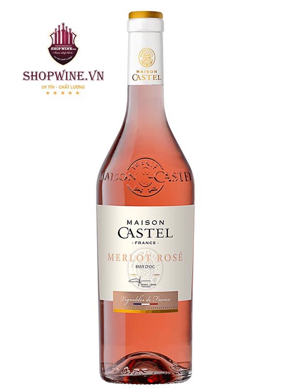  Maison Castel, Merlot Rose, IGP d'Oc 