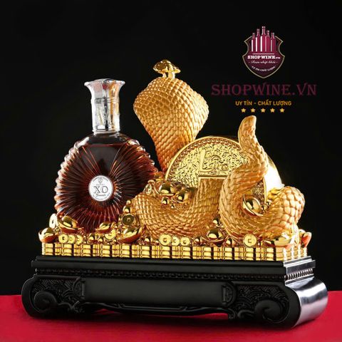  Kệ Rượu Brandy XO + Con Rắn - Mẫu 2 