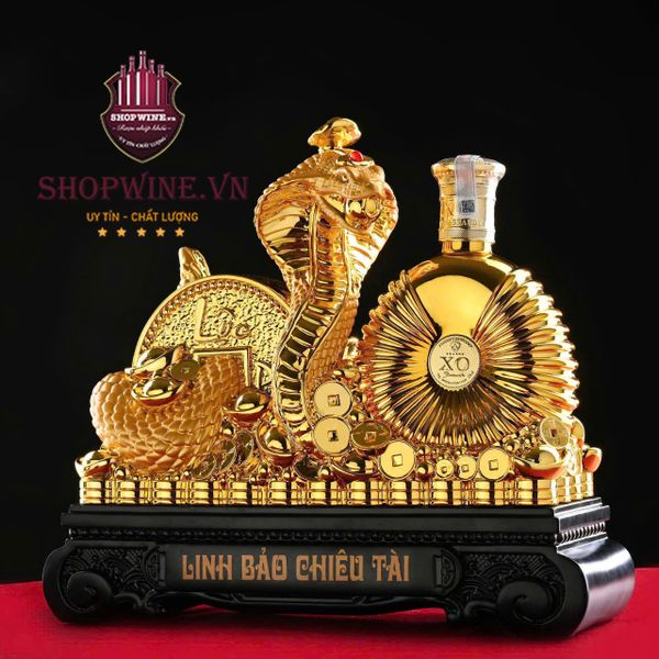  Kệ Rượu Brandy XO + Con Rắn - Mẫu 1 