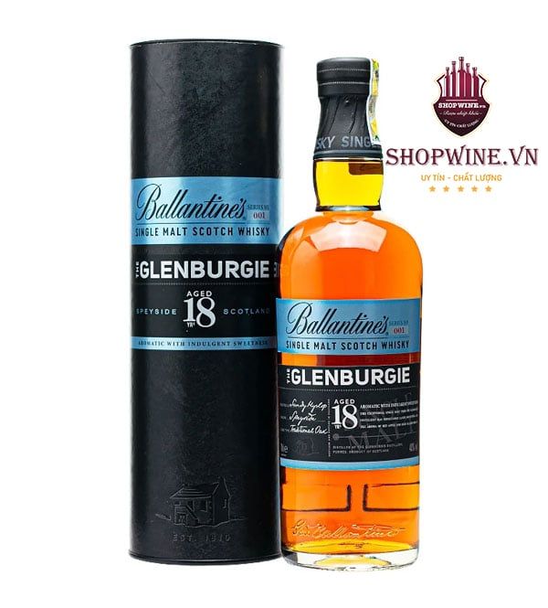  Rượu Ballantines Glenburgie 18 700ml 