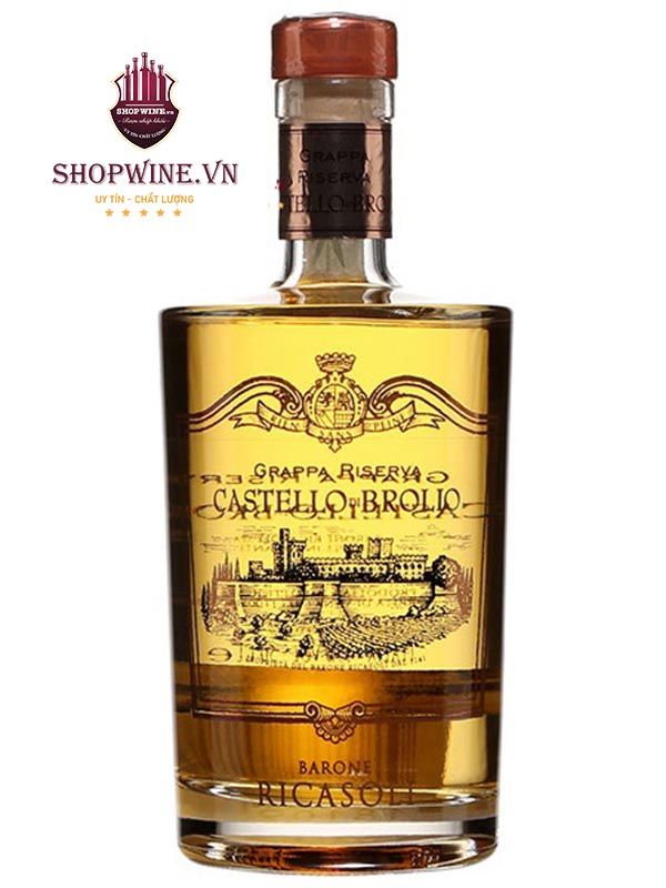  Rượu Baronne Ricasoli Grappa Riserva Di Castello Di Brolio 