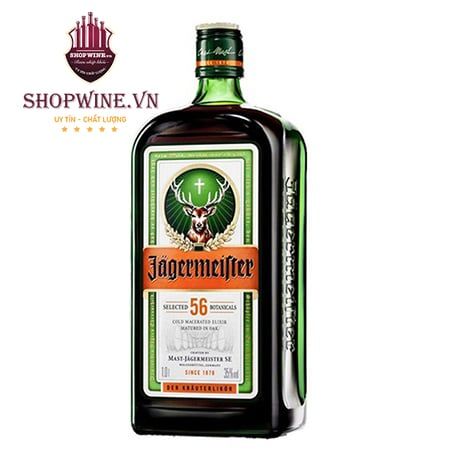  Rượu Jagermeister chính hãng chai 1 lít/35% 