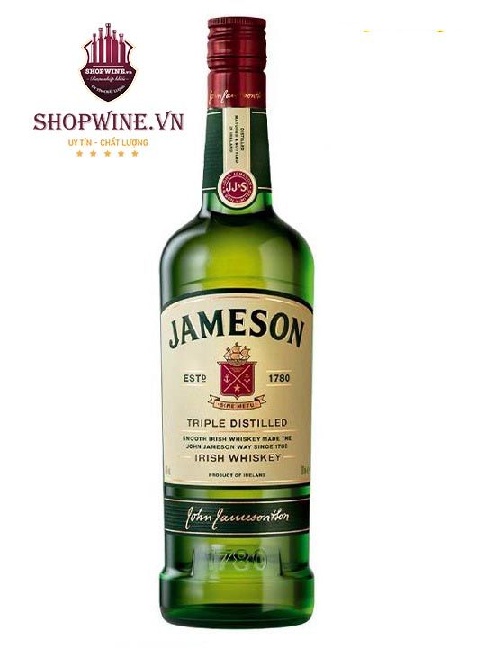  Rượu Jameson Irish Whiskey 750ml 