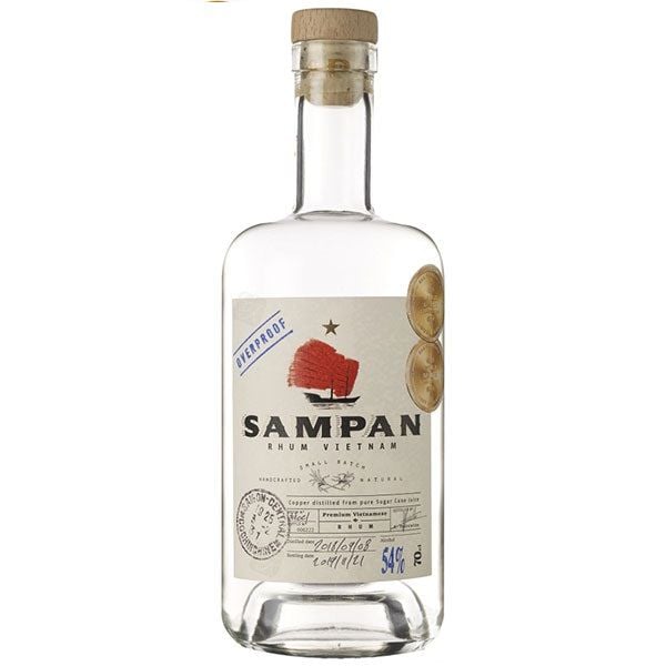  Rượu Sampan Rhum White 54% 