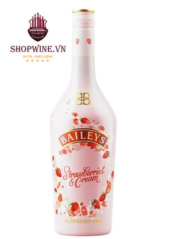  Rượu Sữa BaiLeys vị Dâu 750ml 
