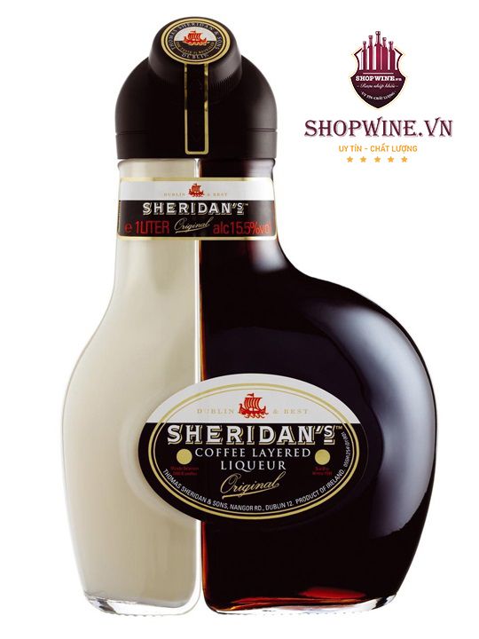  Rượu Sữa Coffee Sheridan’s 1000ml 