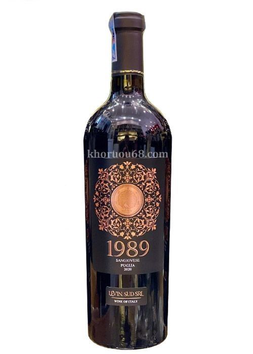  Rượu vang 1989 Sangiovese Puglia 2020 