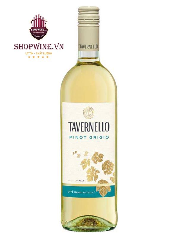  Rượu Vang Tavernello Pinot Grigio Delle Venezie 