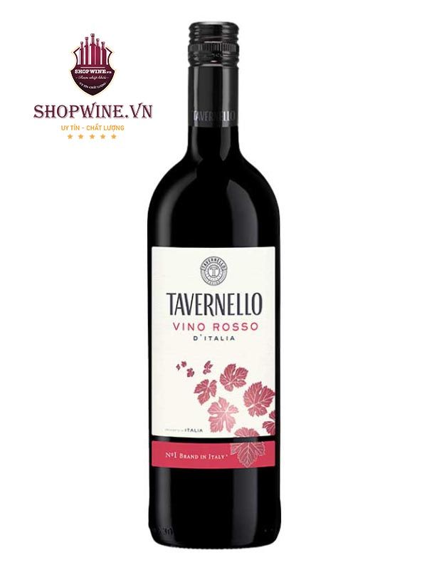  Rượu Vang Tavernello Vino Rosso D'italia 