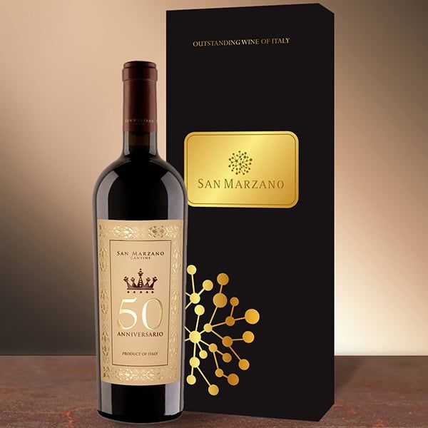  Rượu vang Cuvee Cinquantenario Anniversario Vino Rosso d’Italia  (Vang 50 Anniversario) - 750ml 