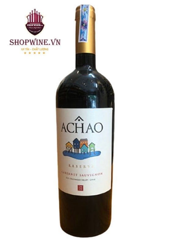  Rượu vang Achao Reserva Cabernet Sauvignon 14% 