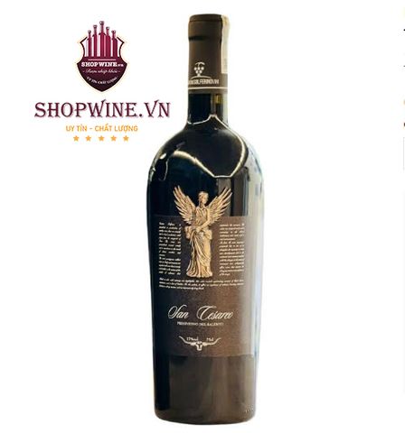  Rượu Vang Ý San Cesareo Primitivo - Vang Thiên Thần 17 độ 