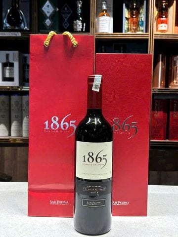  Hộp Rượu Vang 1 Chai + Rượu Vang 1865 Cabernet Sauvignon 
