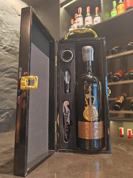  Rượu vang La Chitarra Primitivo 18% - Vang Cây Đàn 