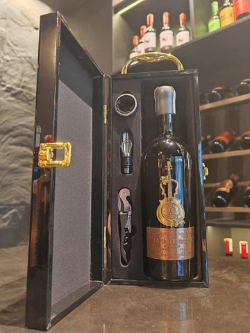  Rượu vang La Chitarra Primitivo 18% - Vang Cây Đàn 