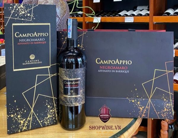 Rượu Vang Campo Appio Negroamaro 