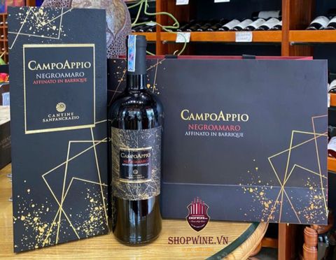  Rượu Vang Campo Appio Negroamaro 