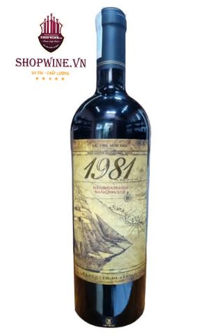 RƯỢU VANG 1981 