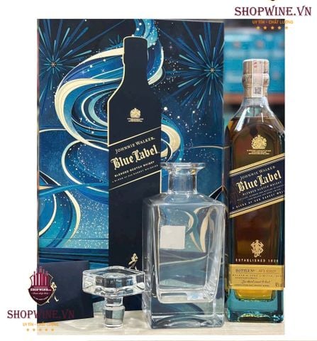  Rượu Johnnie Walker Blue Label Hộp quà tết 2025 