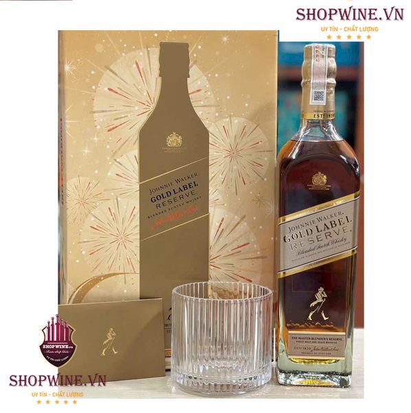  Rượu Johnnie Walker Gold Label Hộp quà tết 2025 