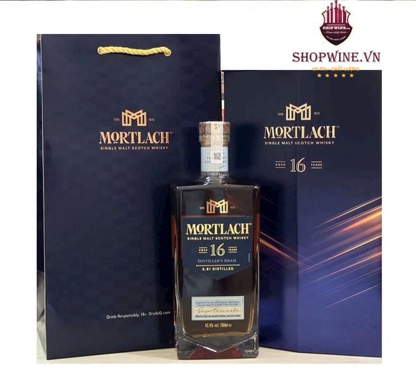  Rượu Mortlach 16 năm hộp quà tết 2025 