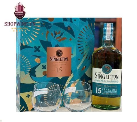  Rượu The SINGLETON 15 YO Hộp quà tết 2025 