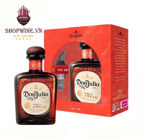  Rượu tequila DON JULIO ANEJO HỘP QUÀ tết 2025 