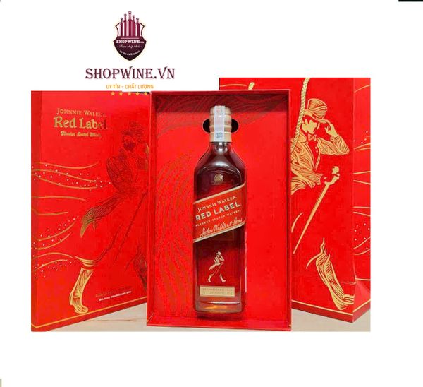  Rượu Johnnie Walker Red Label Hộp quà tết 2025 