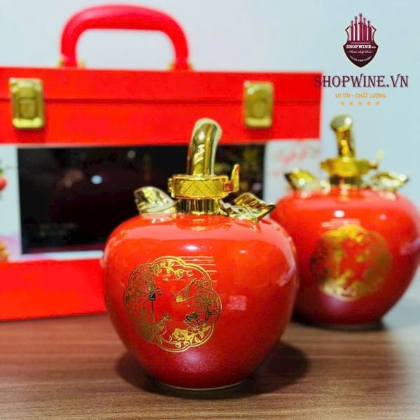  CẶP RƯỢU QUẢ TÁO - WHISKY NHẬT 