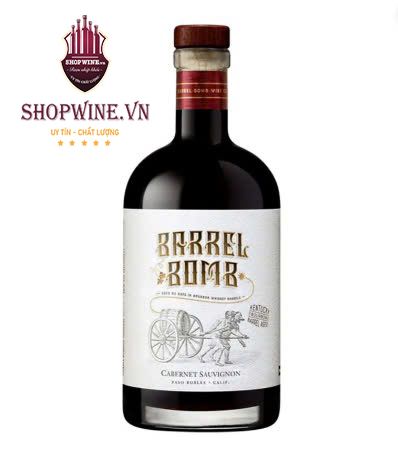  RƯỢU VANG ĐỎ MỸ BARREL BOMB CABERNET SAUVIGNON 