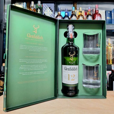  Rượu Glenfiddich 12 năm Hộp quà Tết 2025 