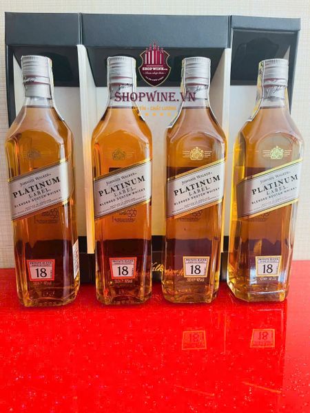  Set Rượu mini JW platinum label 18 