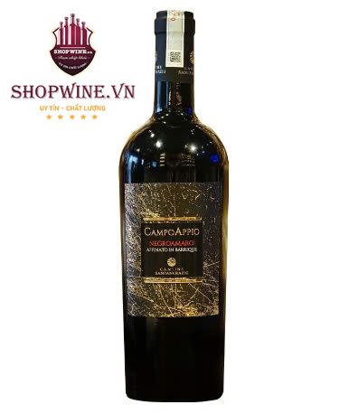  Rượu Vang Campo Appio Negroamaro 