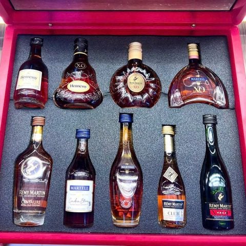  Set Rượu mini limited Whisky & Brandy 