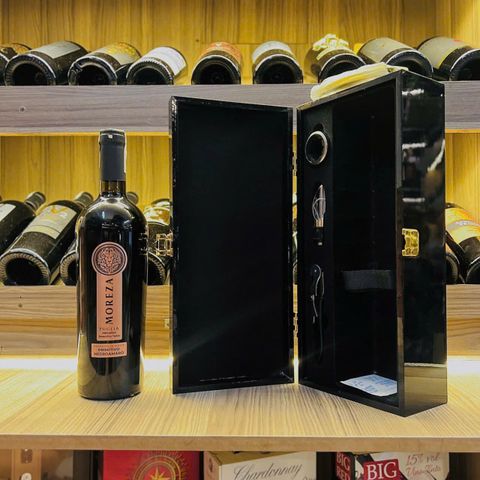  Rượu Vang Moreza Puglia Primitivo Negroamaro + Hộp 