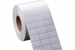 Giấy in mã vạch 3 tem/hàng 50m