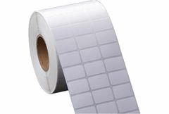 Giấy in mã vạch 3 tem/hàng 45m