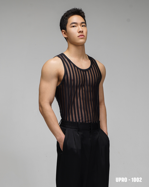  ÁO REGULAR-FIT UPRO 1002 (ĐEN) 