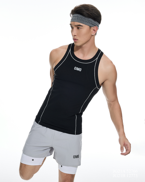  ÁO TANKTOP BODYFIT 100% COTTON JG21A 52766 