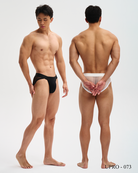  QUẦN LÓT REN 073 (ĐEN/TRẮNG) 