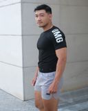  ÁO THUN BMDX 406 (có 2 màu ĐEN + XÁM) 